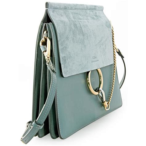 chloe faye medium blue|chloe faye bag small.